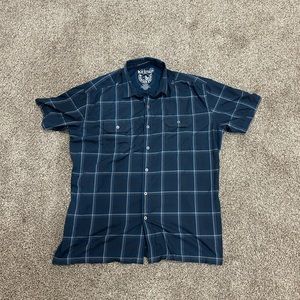 kuhl men’s button shirt